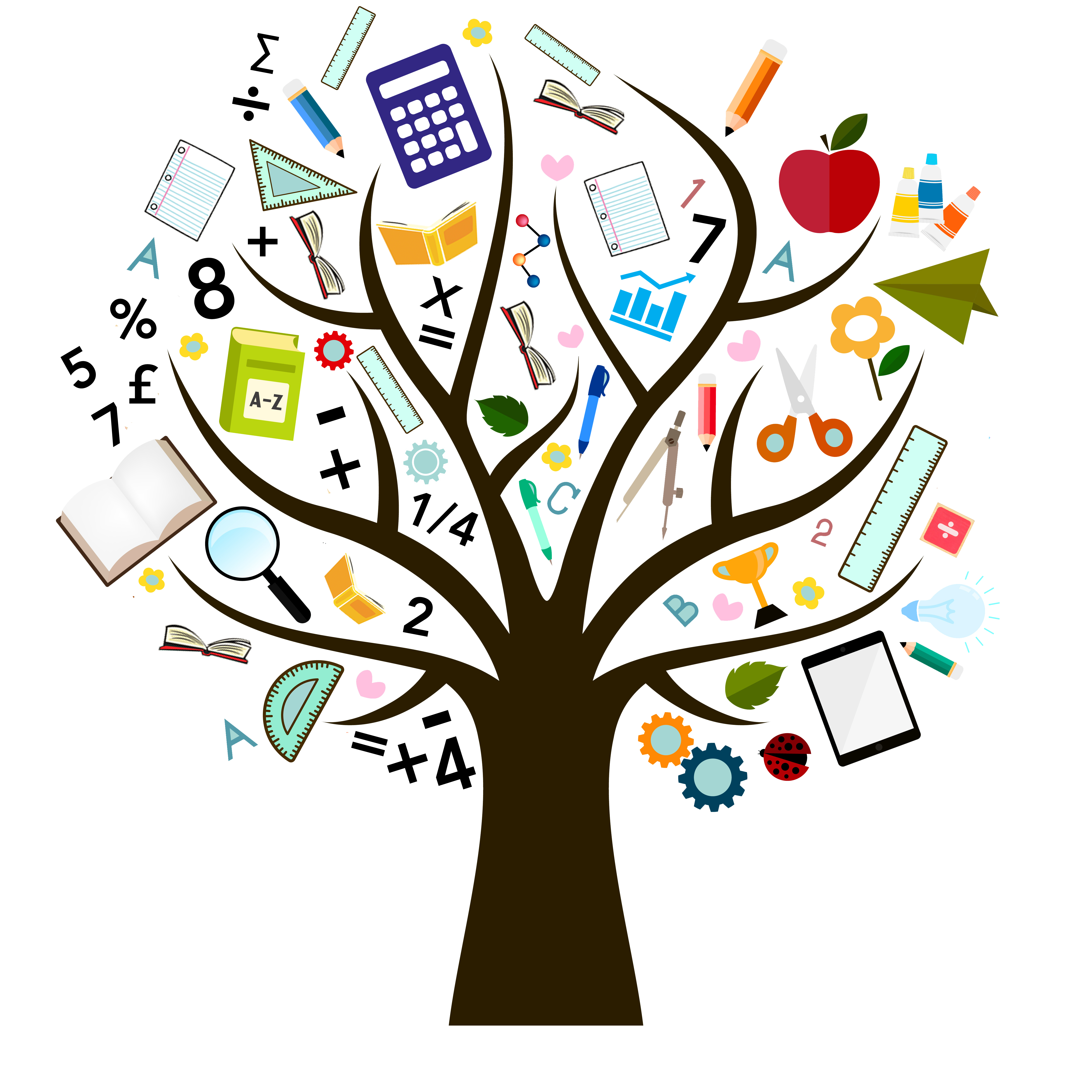 Maths and English Tree